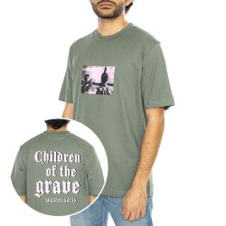 WASTED PARIS-T-Shirt Grave Lichen Green - Maglietta Girocollo Uomo Verde