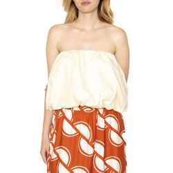 WILD PONY-Top globo sin mangas blanco - Top Donna Bianco