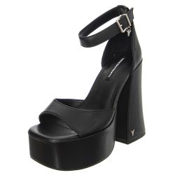 Windsor Smith-W' Aware Black Leather Sandals