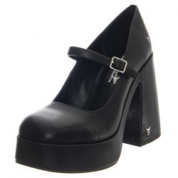 Windsor Smith-Kisses Black Leather Shoes