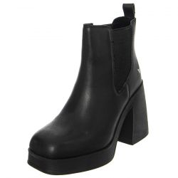 Windsor Smith-Priority Black Leather - Stivali Donna Neri