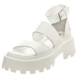 Windsor Smith-Reveal White Leather Sandals