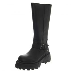 Windsor Smith-Trace Black Rock Leather Boots