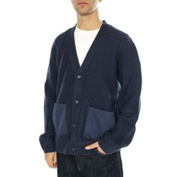 WRANGLER-Cardigan Navy - Cardigan Uomo Blu