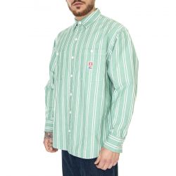 WRANGLER-Casey Utility Shirt Pine Green - Camicia Uomo Verde