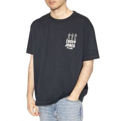 WRANGLER-CJ Graphic Tee Dark Navy - Maglietta Girocollo Uomo Blu
