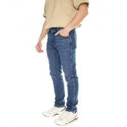 WRANGLER-Larston Country Boy Denim Pants - Pantaloni Denim Jeans Uomo Blu