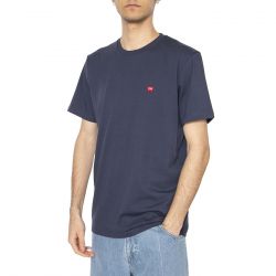 WRANGLER-Sign Off Tee Navy - Maglietta Girocollo Uomo Blu