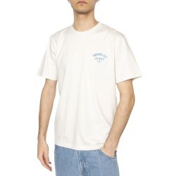 WRANGLER-Small Logo Tee Vintage White - Maglietta Girocollo Uomo Bianca