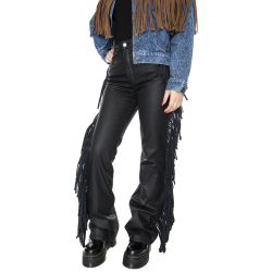 WRANGLER-Westward Black - Pantaloni Denim Jeans Donna Neri