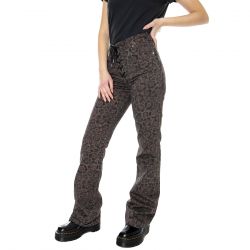 WRANGLER-Westward Jaguar Beige - Pantaloni Denim Jeans Donna Multicolore / Beige