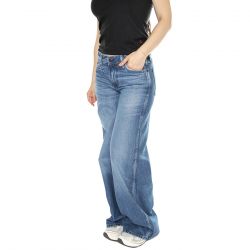 WRANGLER-World Wide Promises Kept - Pantaloni Denim Jeans Donna Blu