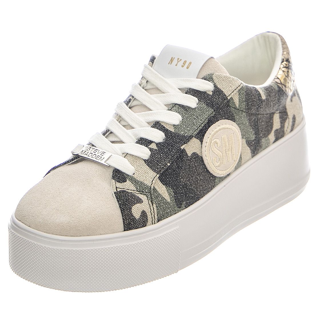 Steve madden camo on sale sneakers