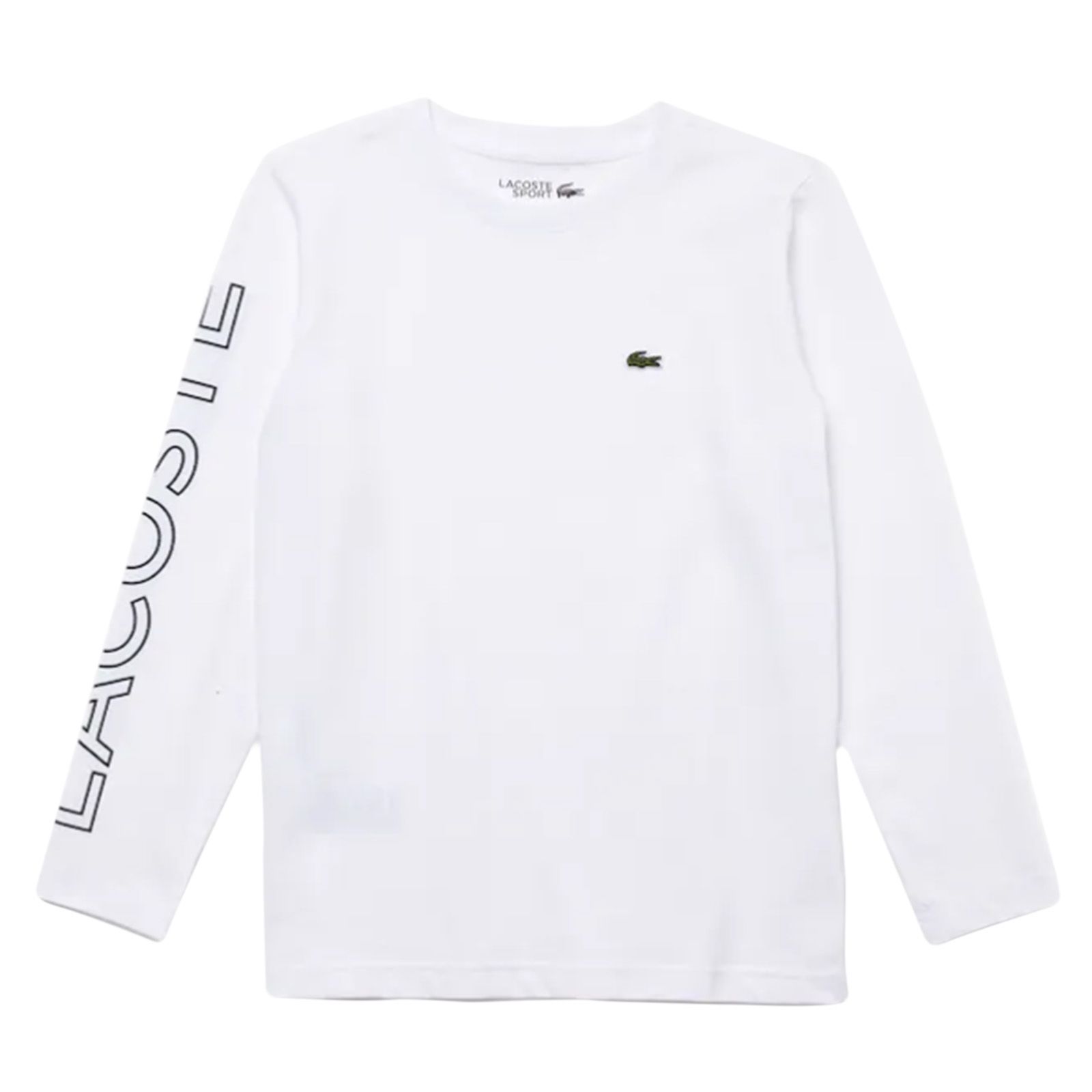 Farfetch Bambino Abbigliamento Top e t-shirt T-shirt T-shirt a maniche lunghe Bianco T-shirt a maniche lunghe con stampa 