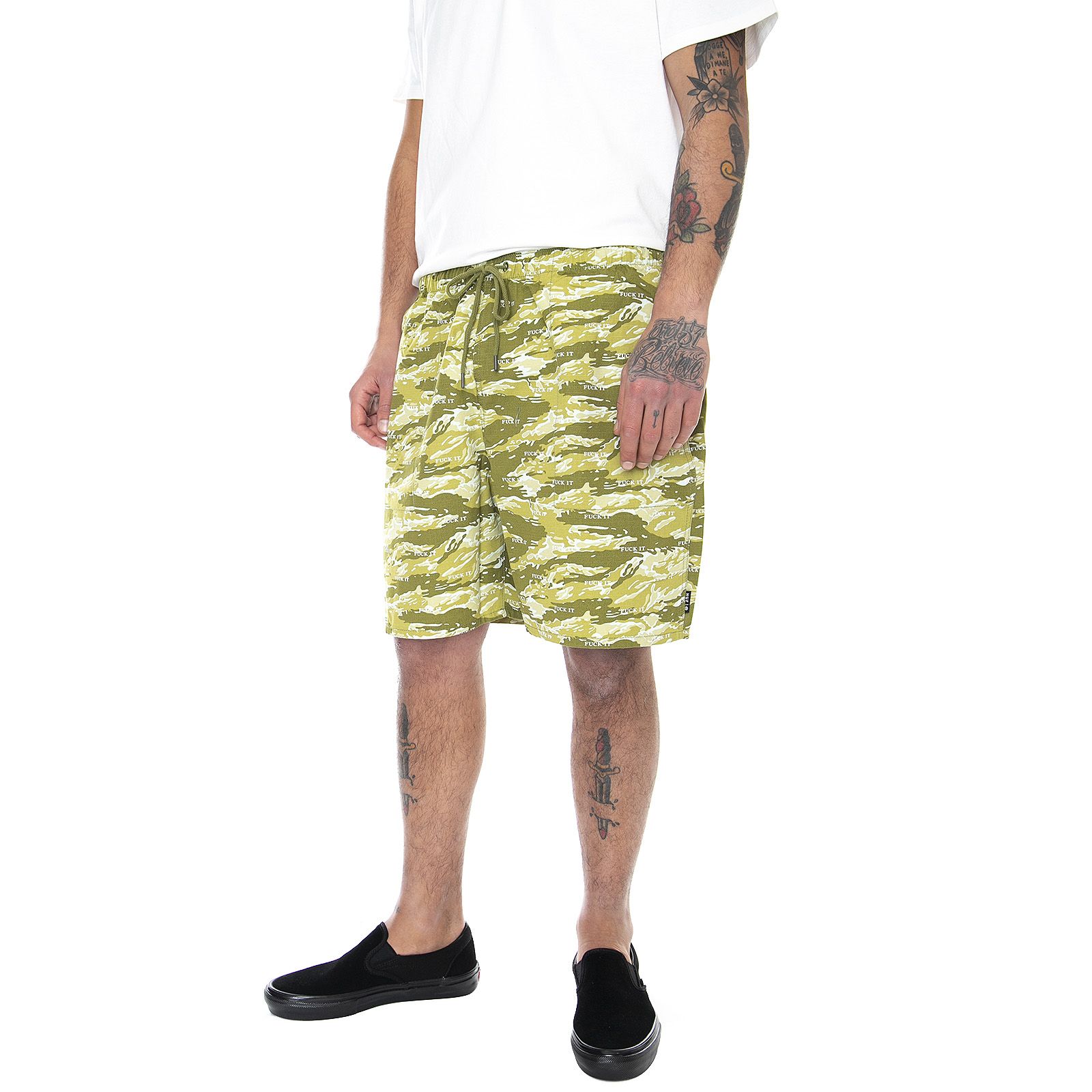 Huf top camo shorts