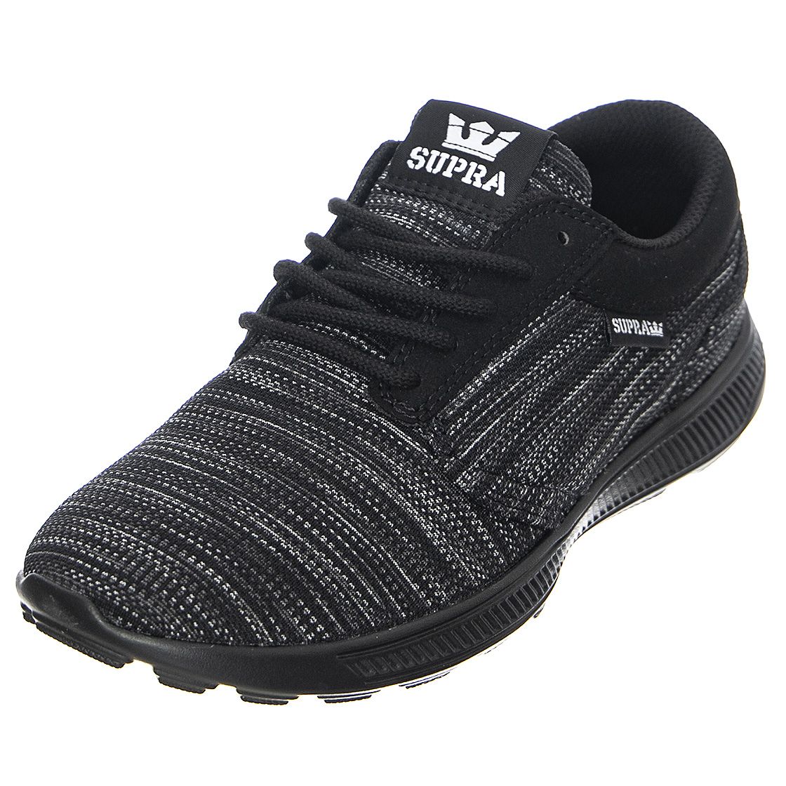 SUPRA Mens Hammer Run Multi Black Lace Up Low Profile Shoes Buy on Londonstore