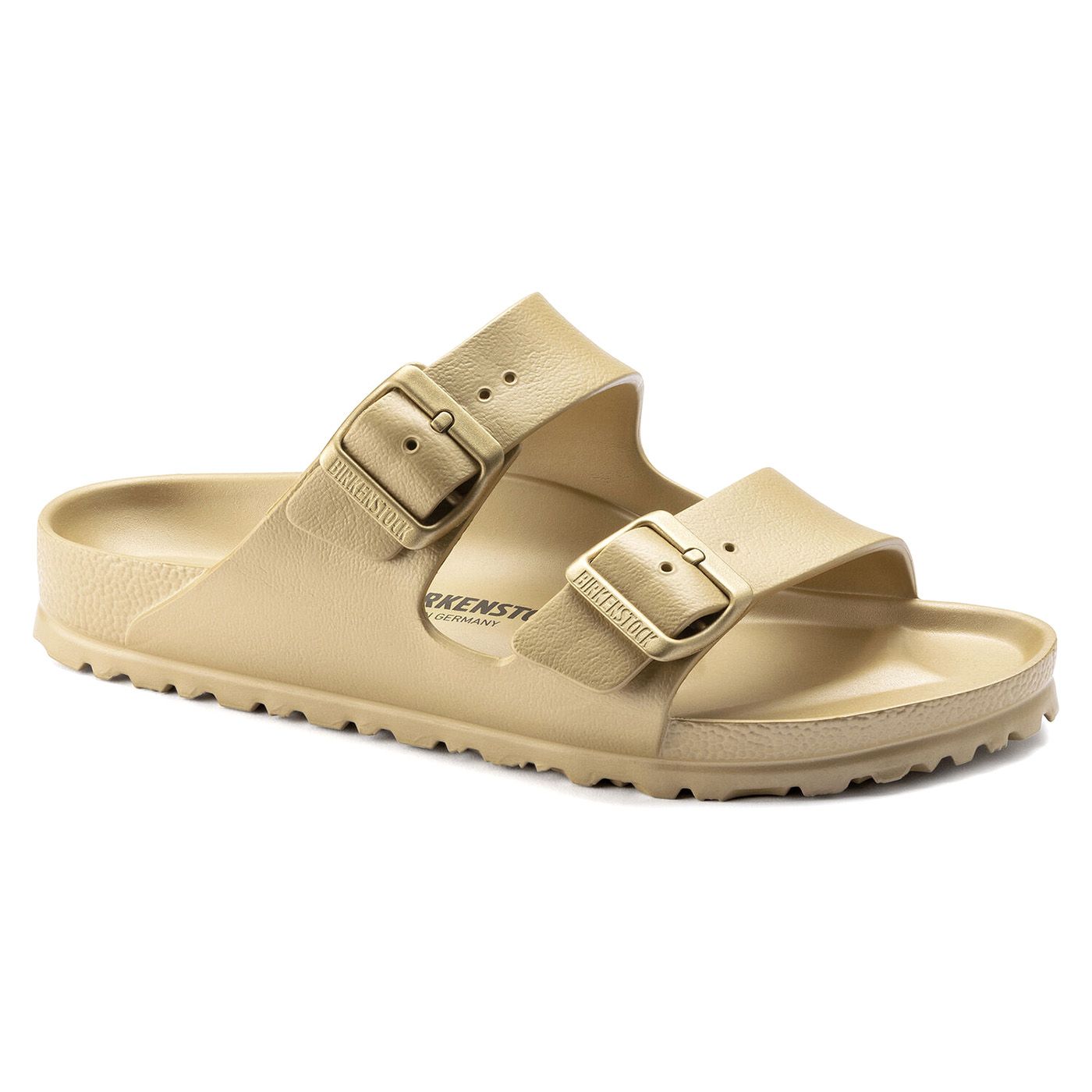 Birkenstock Eva Bianca, Borchie Oro e Argento