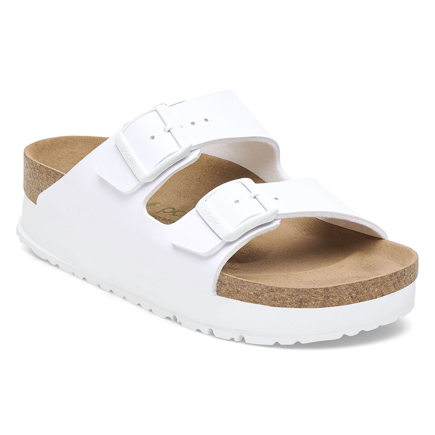 Birkenstock Eva Bianca, Borchie Oro e Argento