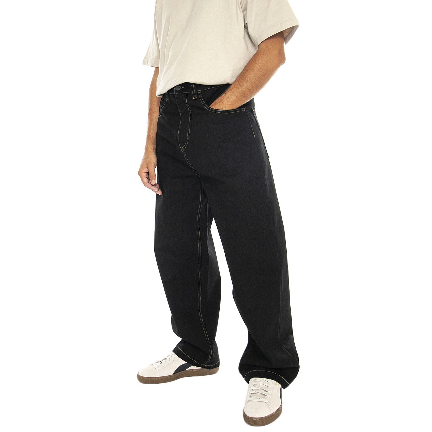 Carhartt WIP BRANDON PANT Black rigid S