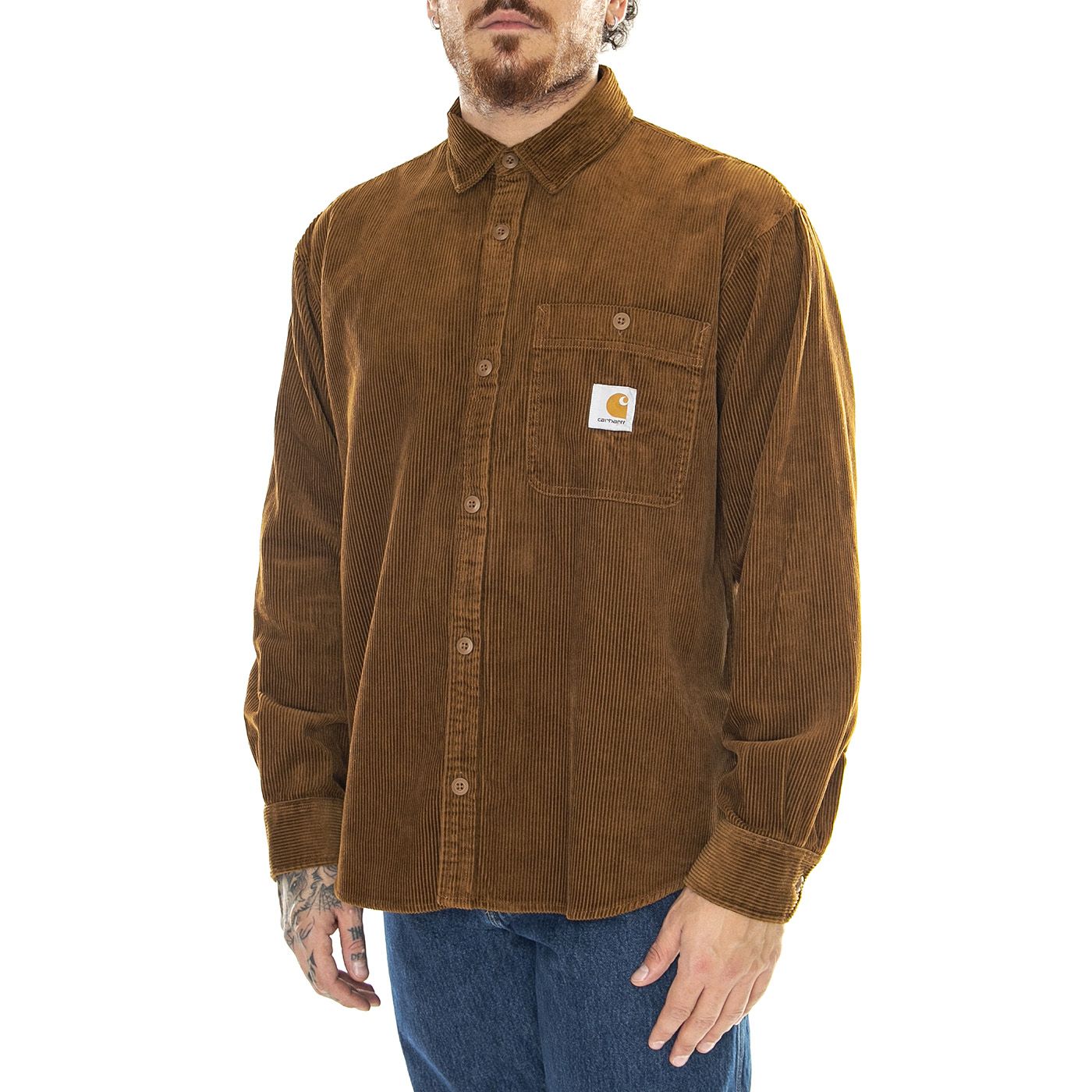 Carhartt WIP　L/Sシャツ　\"L/S FLINT SHIRT\" Shirt Carhartt WIP L/S Flint Shirt | Freshlabels.com