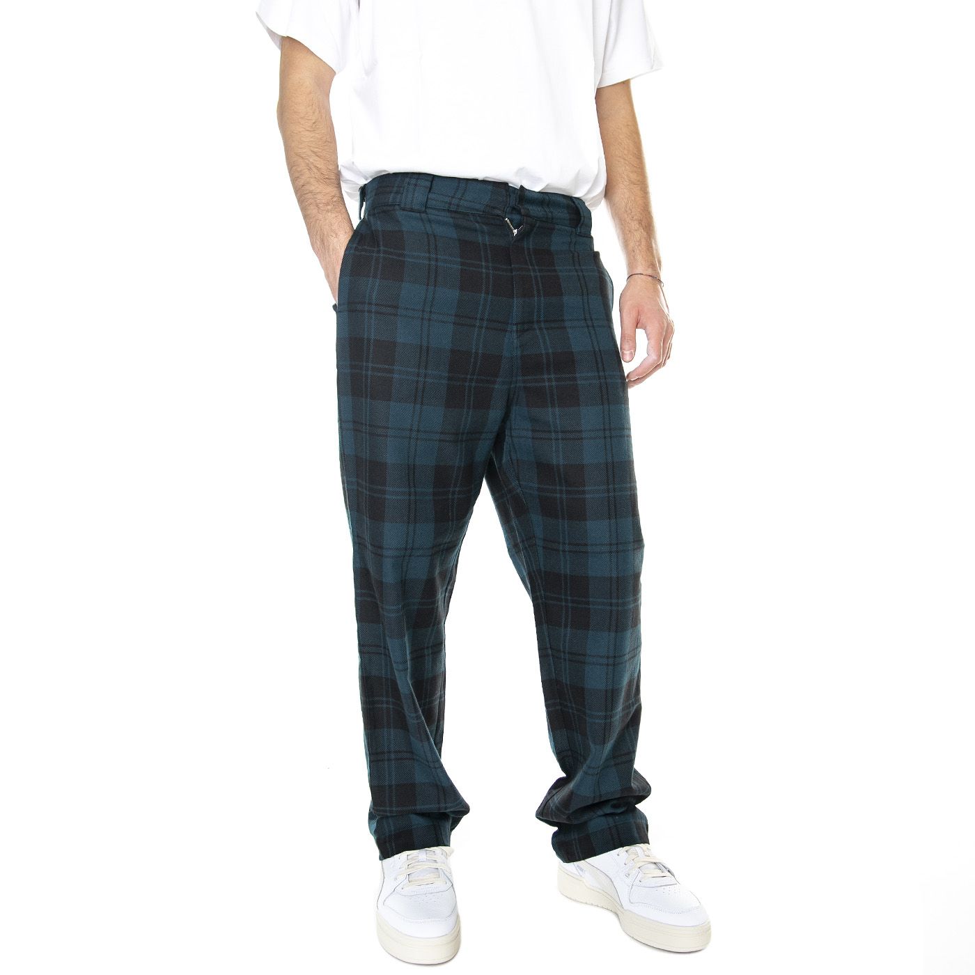 Pulford Pant Pulford Check Duck Blue