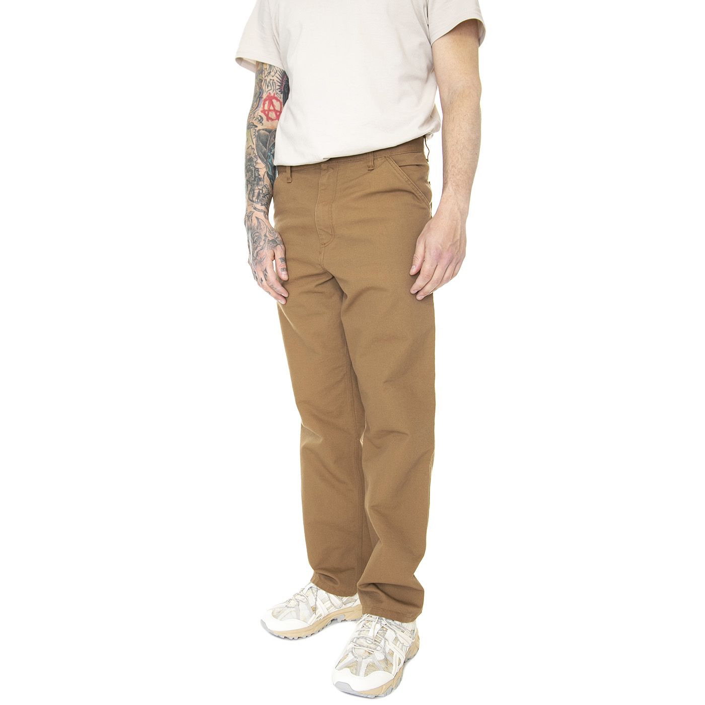 Norse Store  Shipping Worldwide - Carhartt WIP Simple Pant - Hamilton  Brown Rinsed