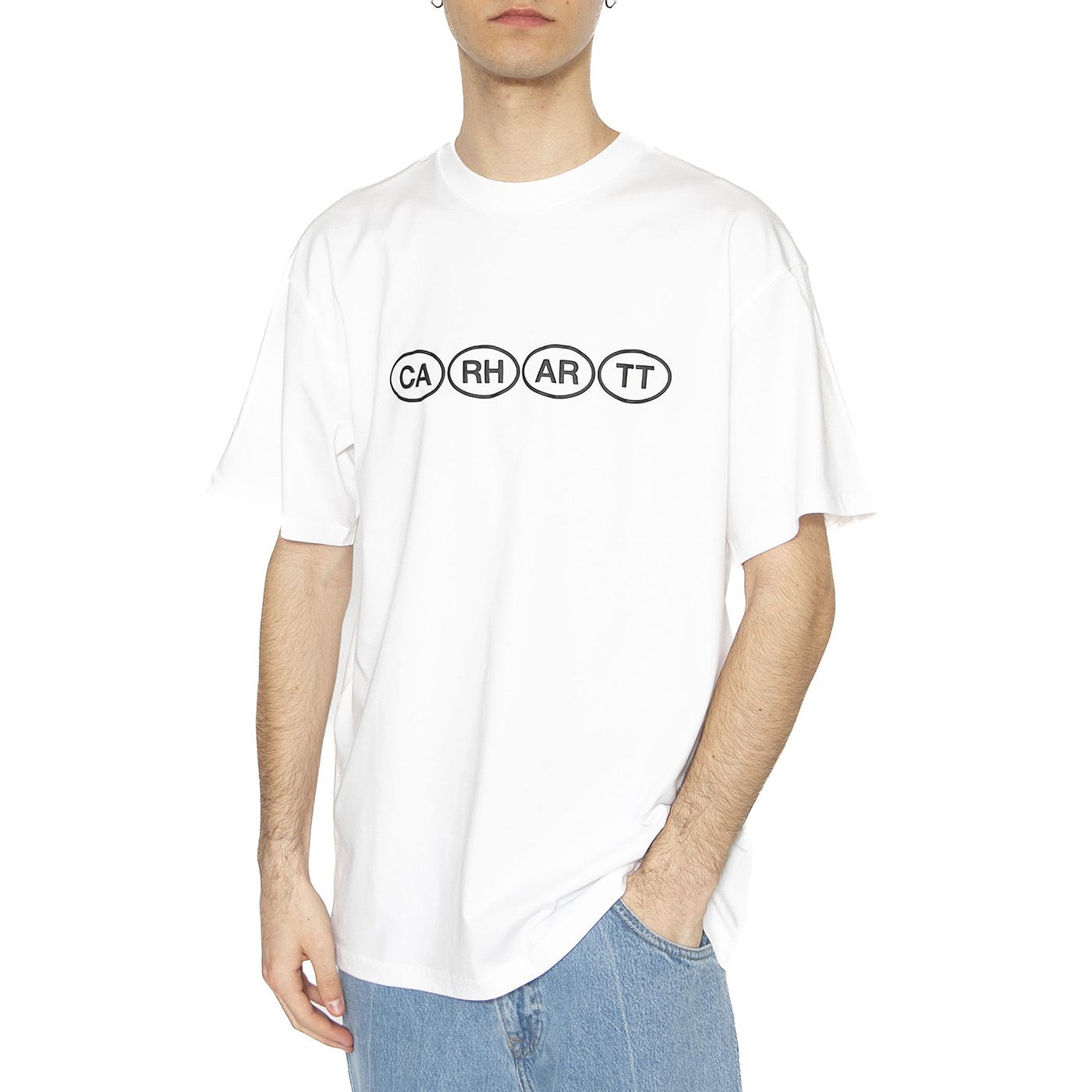 【Carhartt】S/S BUMPER T-SHIRT R6393 104616 - Carhartt Men's Force Relaxed Fit Midweight Short