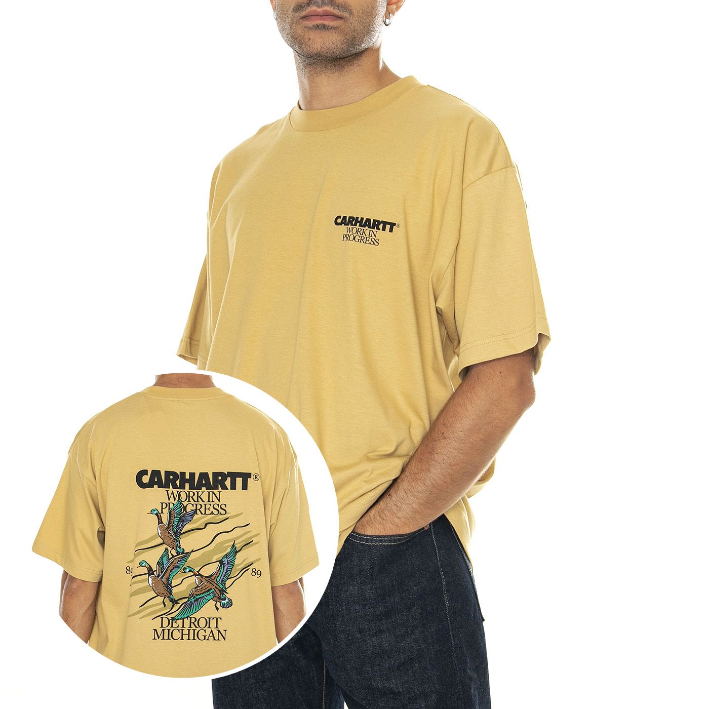 S/S Ducks T-Shirt Bourbon