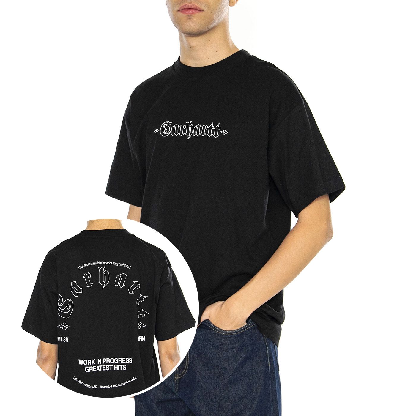 S/S Greatest Hits T-Shirt Black / White