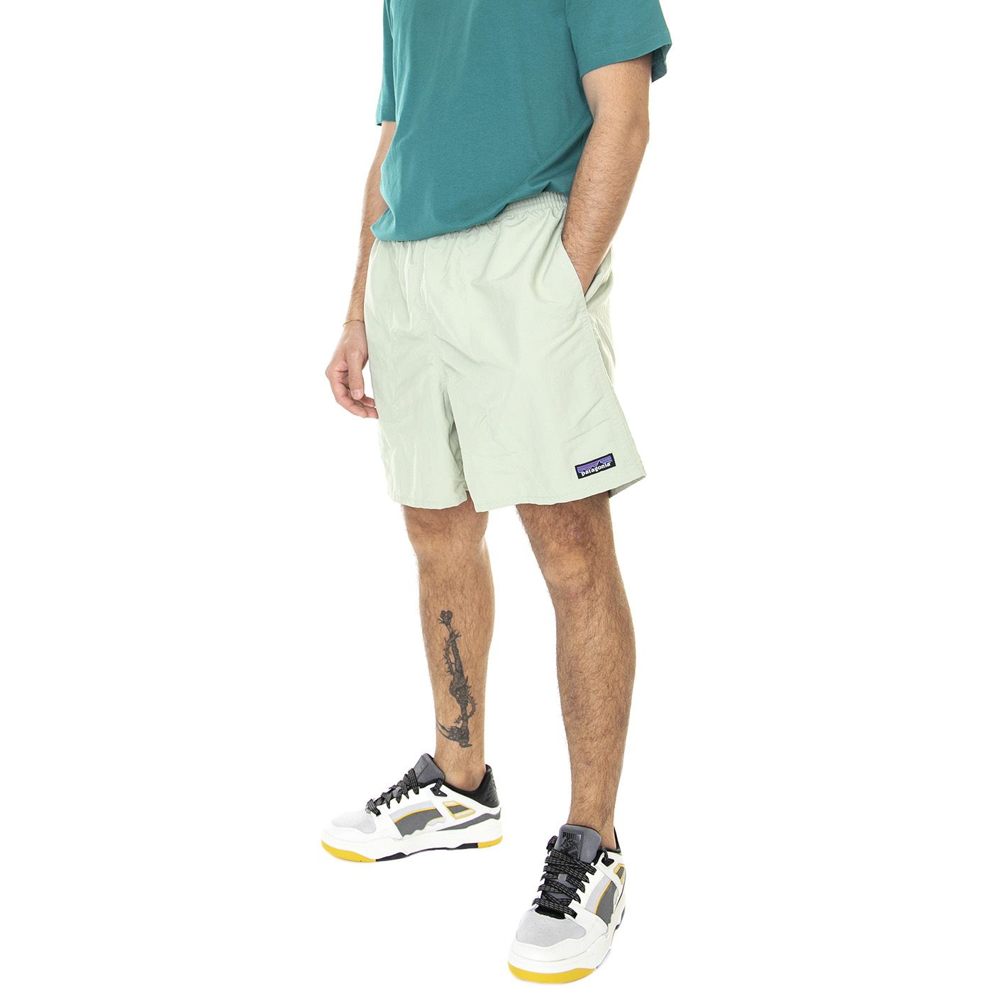 Patagonia baggies matcha best sale green