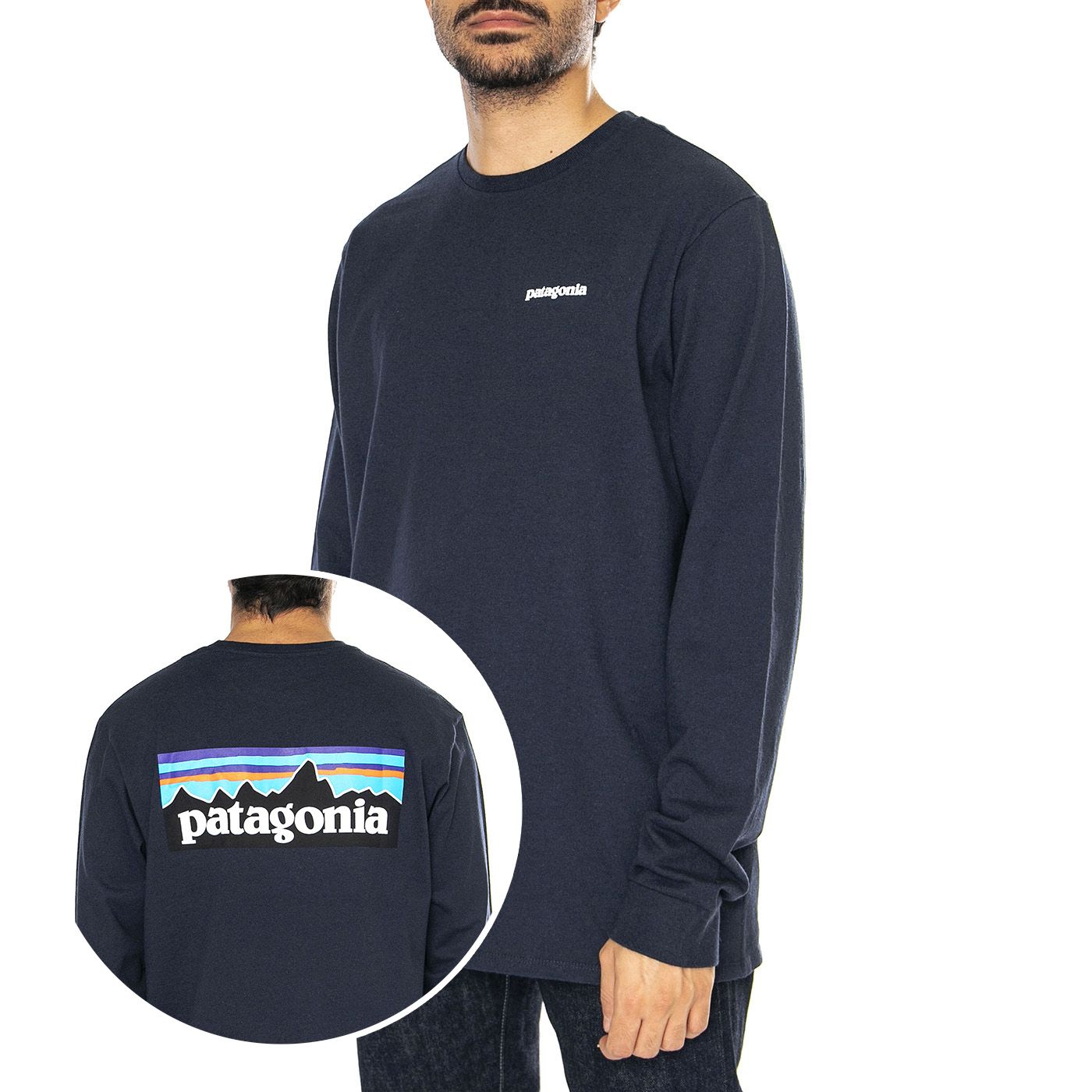 M's L/S P-6 Logo Responsibili-Tee-NENA