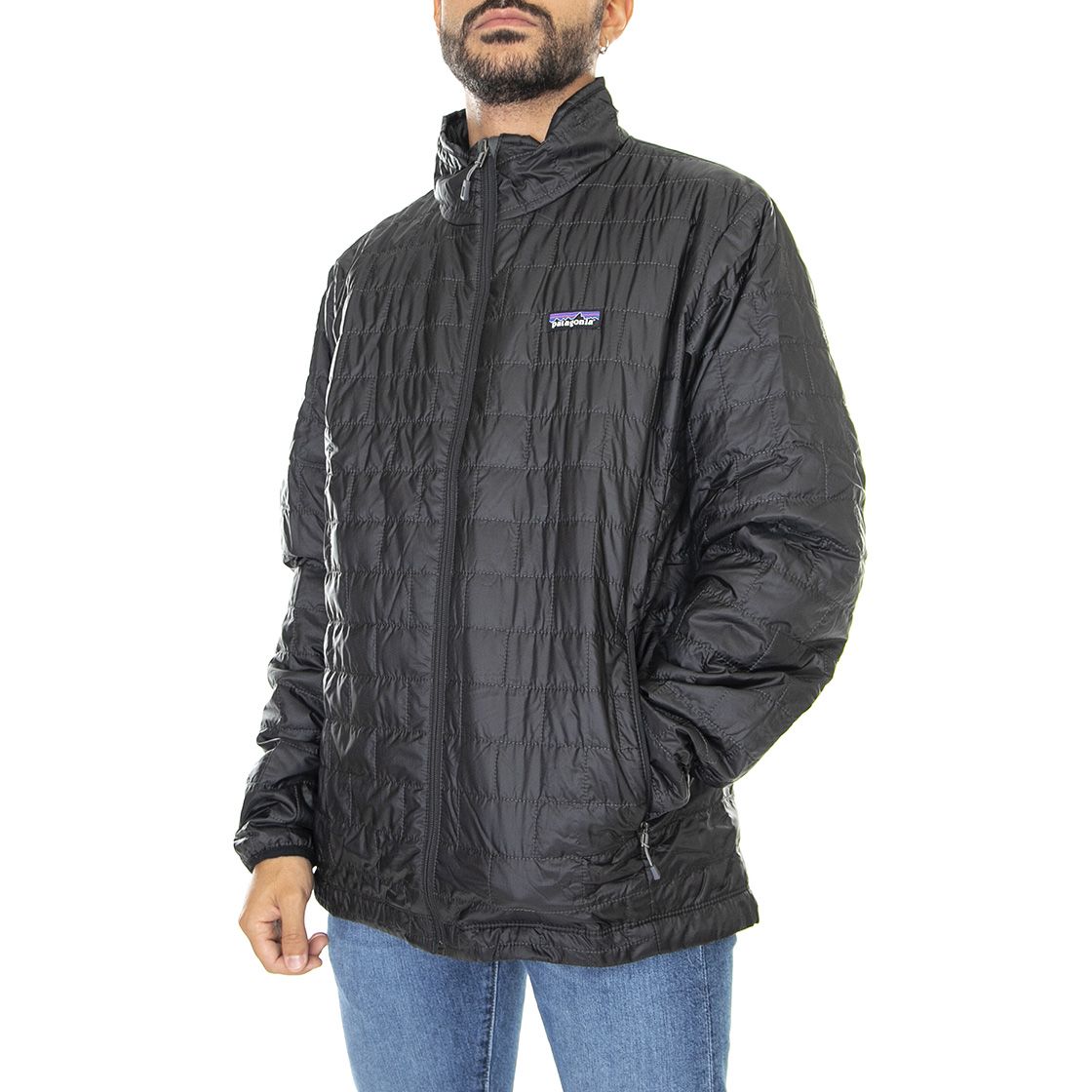 Patagonia puffer jacket black clearance
