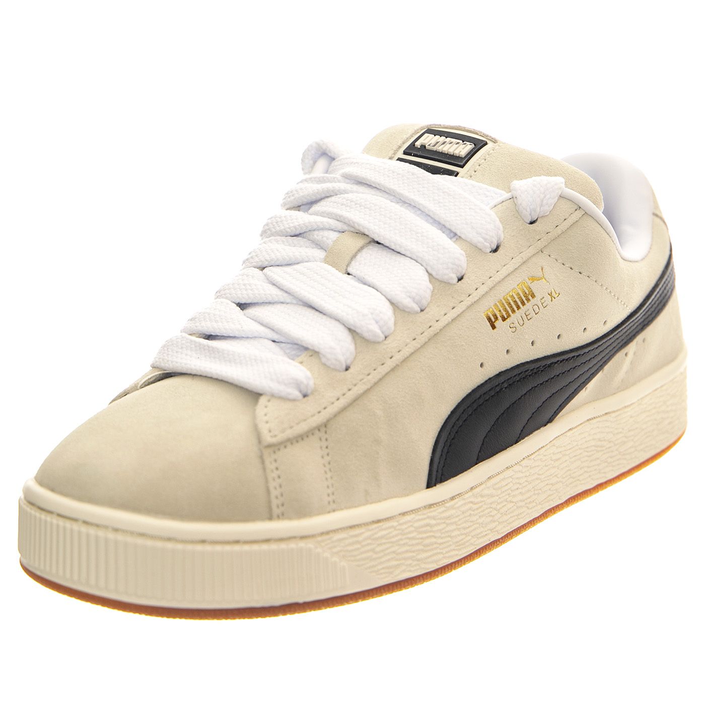 Suede XL Warm White PUMA Black Frosted Ivory Scarpe Profilo Basso Donna Beige