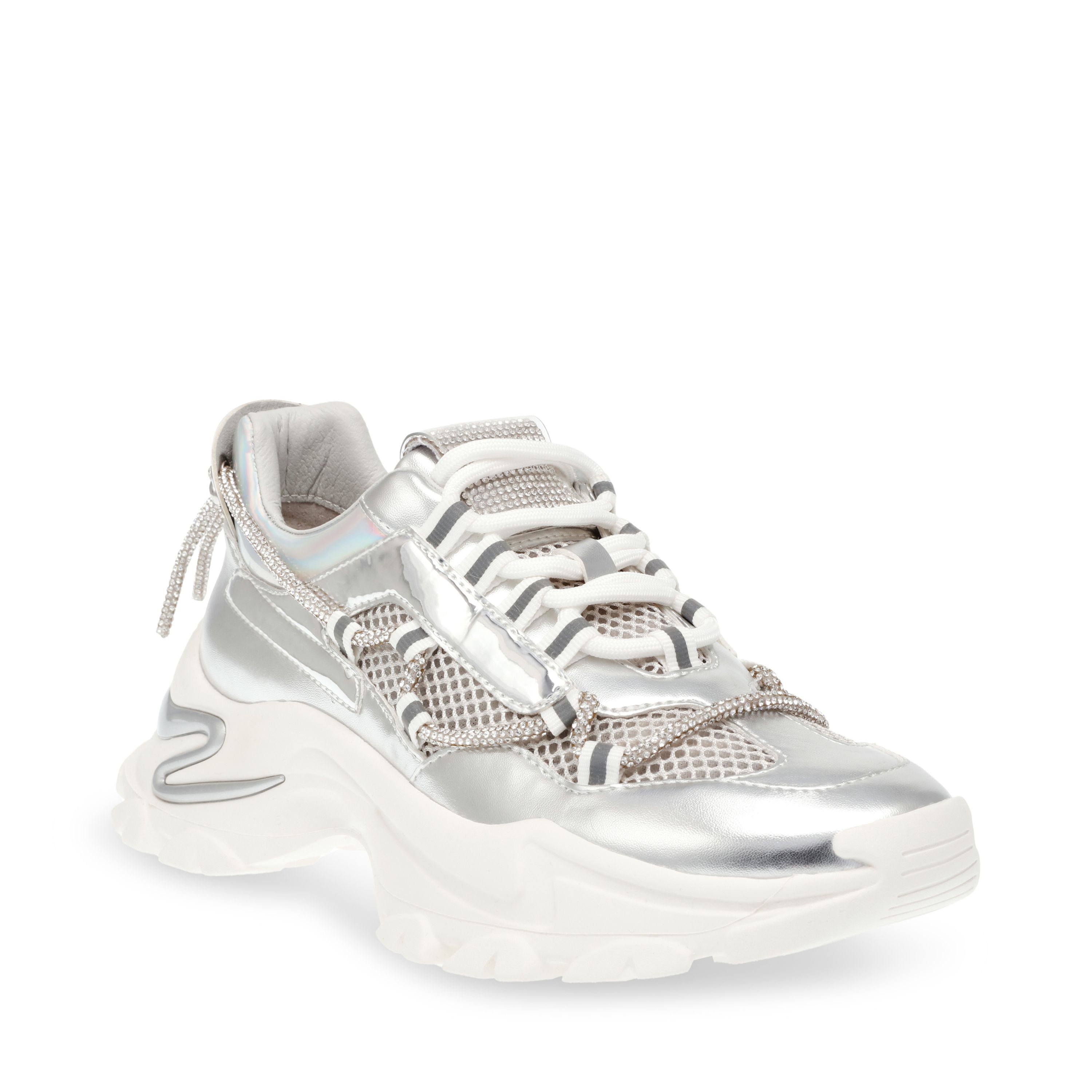 Miracles Silver White Scarpe Stringate Donna Multicolore