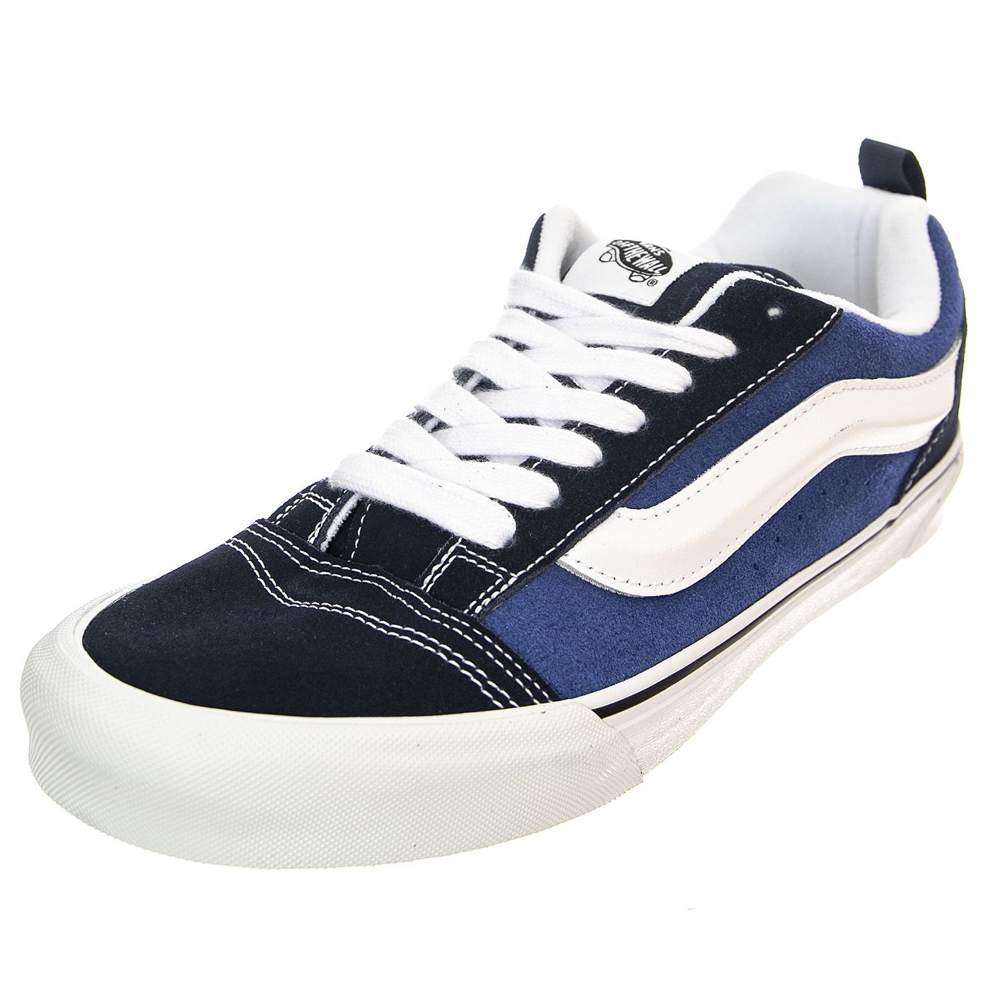 Knu Skool Navy True White Scarpe Stringate Profilo Basso Uomo Blu